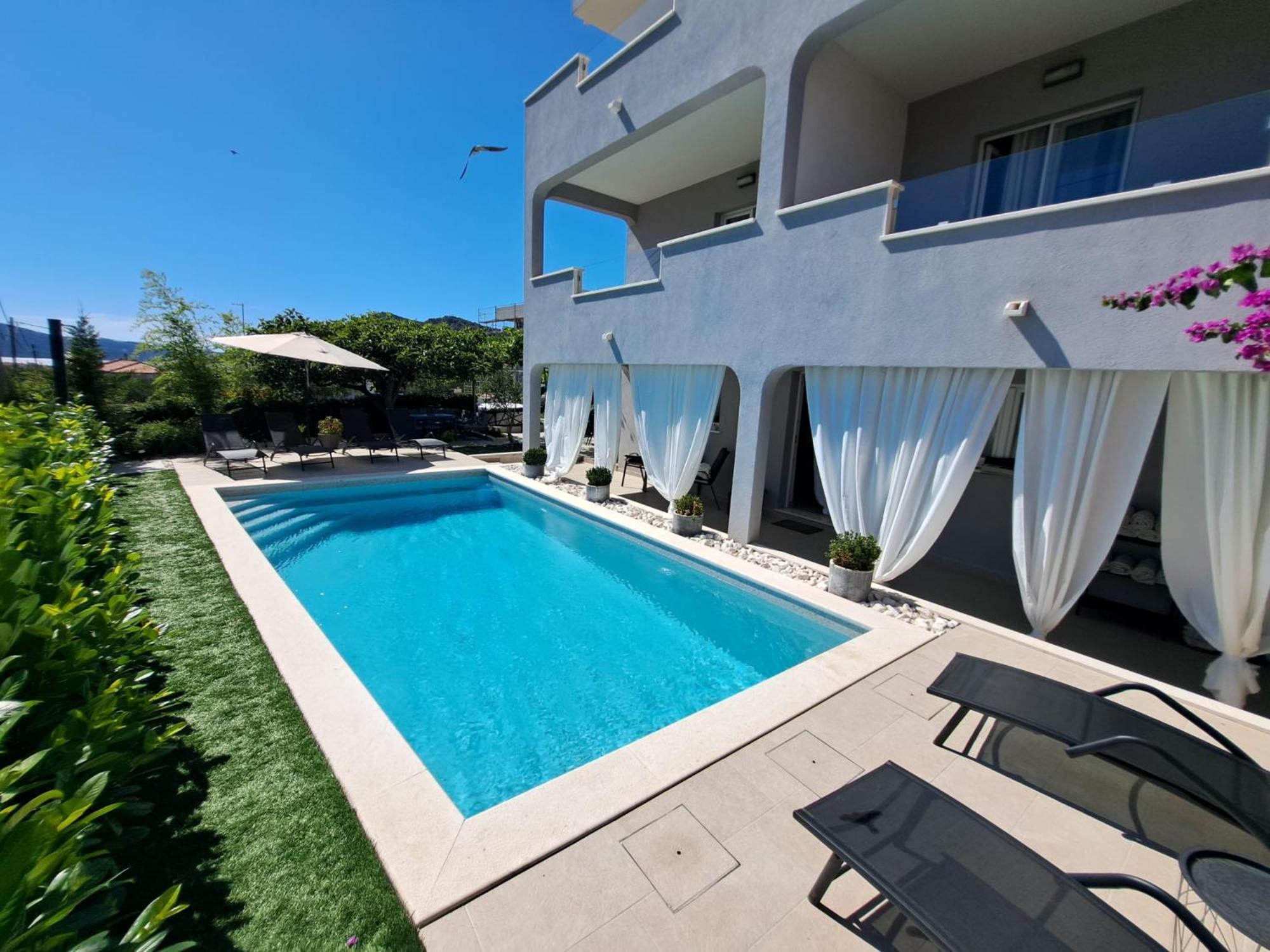 Paulina Harmony Rooms Seget Vranjica Bagian luar foto