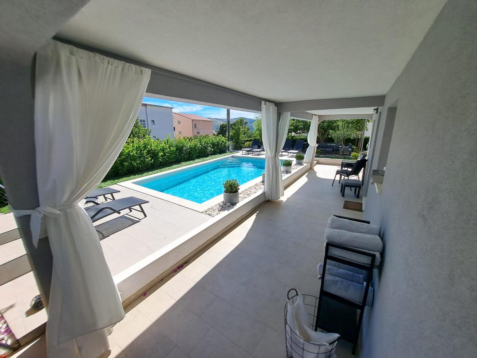 Paulina Harmony Rooms Seget Vranjica Bagian luar foto